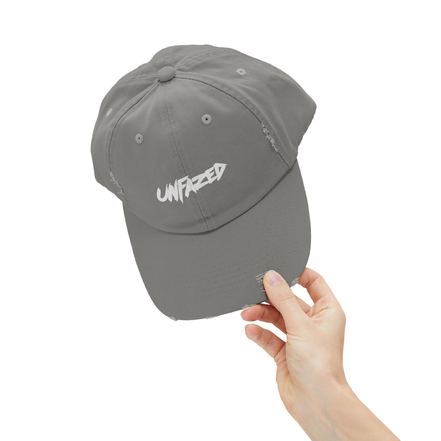 Unisex Distressed Cap